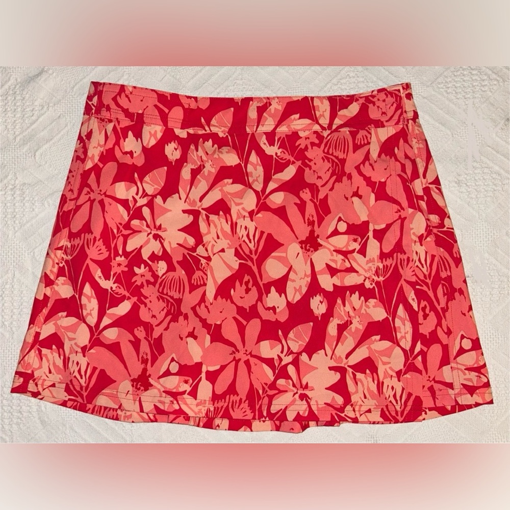 Ripskirt Pink Camo Floral Wrap Skirt M Medium Lotta Leg Length 1
